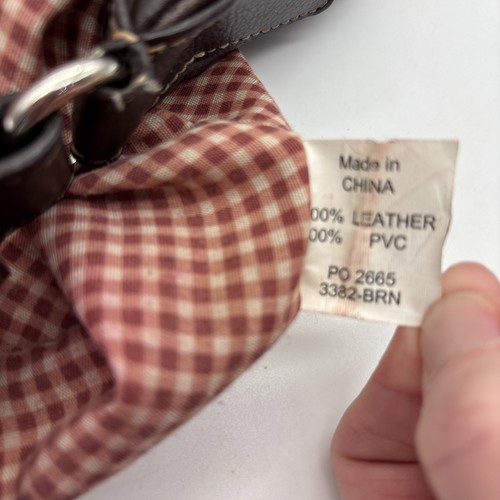 The Sak brown Pebbled Soft Leather Hobo Shoulder Bag 3382-BRN. Needs Cleaned - Picture 9 of 13