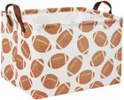 DDBASKET Football Storage Basket for Kids Boys Room, Toy Clothes Organizer