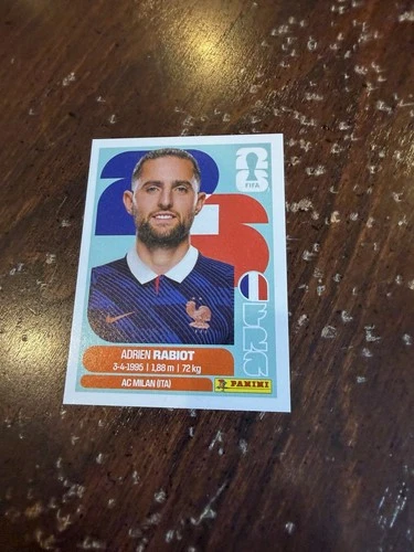 Adrien Rabiot 2026 Panini Adrien Rabiot #FRA12