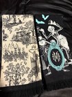 Disney Haunted Mansion Dish Towels - Set of 2 Hitchhiking Ghosts & Toile Design