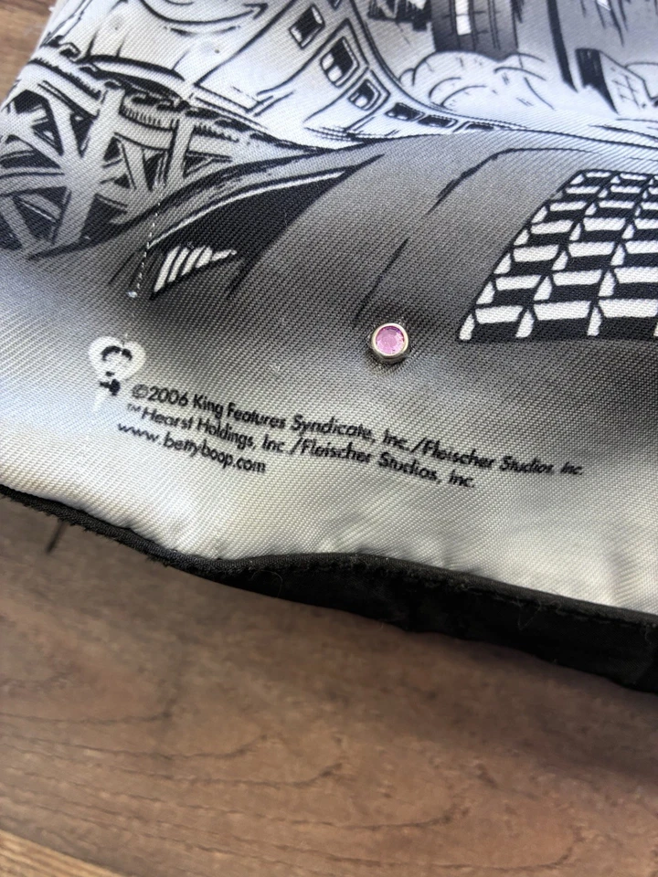 Bolso Bandolera de Hombro Betty Boop De Colección Cartera Y2K Retro Grunge Raro Años 90 00 Foto 3 de 4