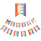 LGBT-Regenbogen-Flaggen-Banner, Party-Homosexuell-Party-Dekoration, hängendes