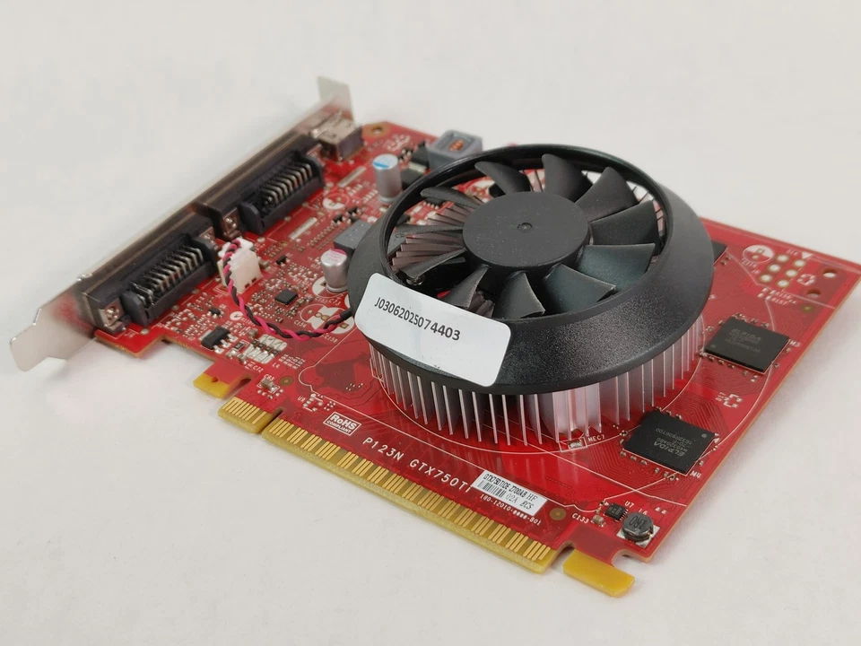 Lot of 5 Nvidia GeForce GTX 750 Ti 2 GB GDDR5 PCI Express x16 Desktop Video Card - Image 4 of 4