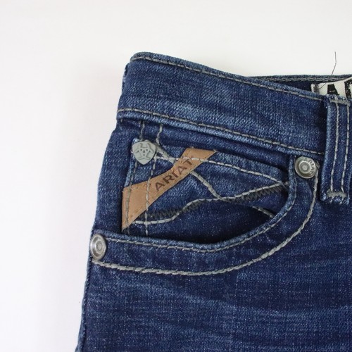 Ariat Jeans Youth Boys Size 12 B4 Relaxed Boot Cut Chief Legacy Western 28x30 - Picture 3 of 12