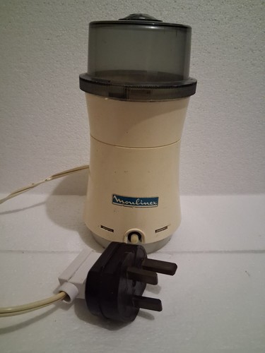 Vintage Moulinex Coffee / Nut / Seed Grinder Made in France