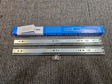 (2 PAIRS) Lontan 20" 3- Fold Soft Close Full Extension Ball Bearing Drawer Slide