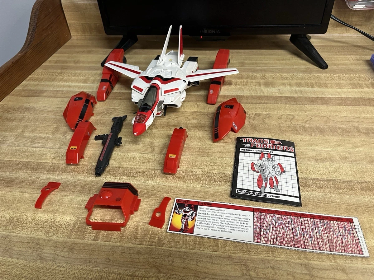 Jetfire Transformers & Robots Action Figure 1980-1989 Time Period