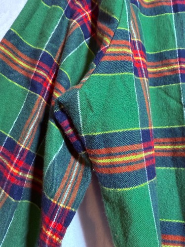 Kiel James Patrick Plaid Dress Size L Tartan Cozy Cabin Flannels - Picture 5 of 5