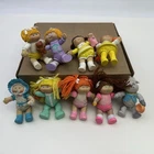 Vintage 1984 Cabbage Patch Kids Mini Poseable Doll Figures Figurines Lot of 9