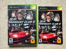Midnight Club II 2 (Microsoft Xbox, 2003) Complete CIB w/ Manual Tested Working
