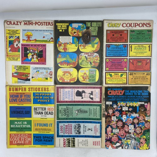 VINTAGE CRAZY MAGAZINE (LOT OF 6) Issues 29, 33, 35, 36, 50, 51 - Picture 2 of 23