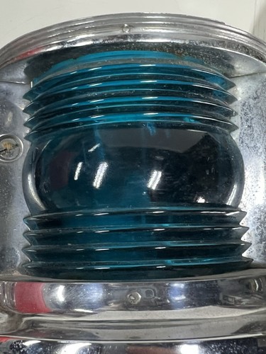 USED 1927-30 Chris Craft Triple Soup Can Boat Bow Light~& Dart & Indian Lakes - Bild 7 von 13