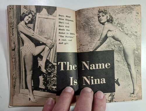 BOLD MAGAZINE JUNE 1959 TUESDAY WELD JOAN COLLINS NINA SHIPMAN RUSTY FISHER - 第 9/12 張圖片