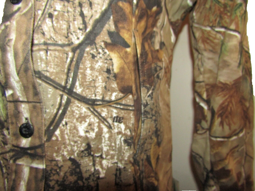 NEW, GANDER MTN Camo Field Shirt RealTree AP, Women's Sz Small, Twill Cotton - Picture 5 of 12