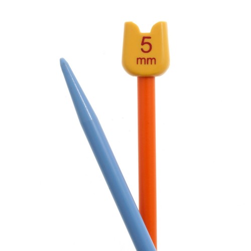 Agujas de tejer para niños pony 18 cm pasadores puntiagudos de un solo extremo 3,25 mm - 6,0 mm - Imagen 13 de 17