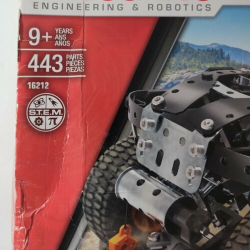 Meccano - Erector New Name 4x4 Off Road Truck Motorized Model #16212 - Picture 4 of 5