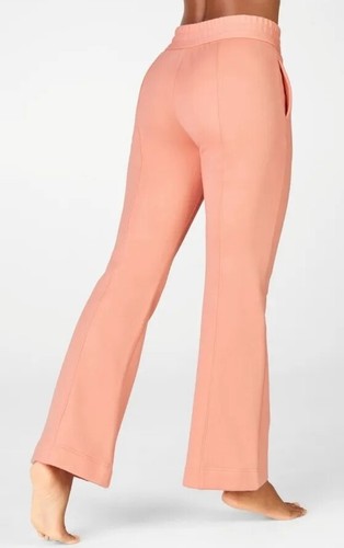 Nuevo con etiquetas Pantalones de Sudadera Fabletics Flare Pierna Corredor Lanza Granada Arcilla Toscana Talla L - Imagen 3 de 16