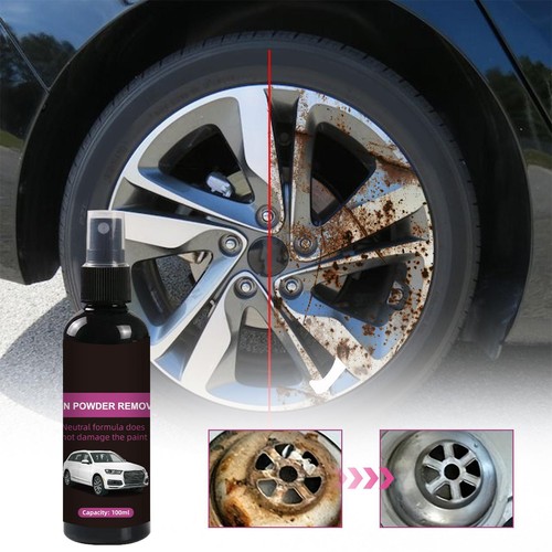 3pcs Rust Remover Spray 100ml Iron Powder Remover Car Detailing Supplies - Picture 9 of 12