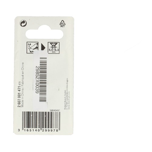 Bosch 2607001471  Slotted Screwdriver Bit New NFP  (3pcs) - Picture 4 of 9