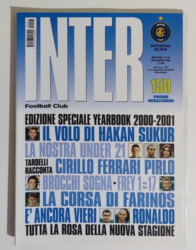 44535 Inter Football Club 2000 a. XXXIX n. 7/8 - Yearbook 2000/2001