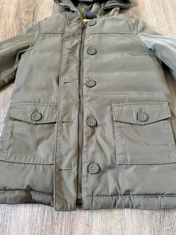 Abrigo acolchado BABY GAP con capucha (medidas incluidas) 5 años Foto 2 de 4