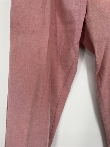 Pantaloni da uomo rossi Izod da uomo con cintura chino taglia 32x30 rossi - Foto 4 di 11