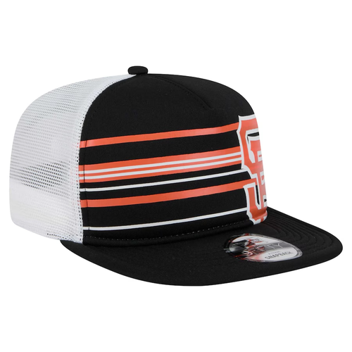 San Francisco Giants New Era A-Frame Trucker 9FIFTY Snapback Hat Cap Men's MLB - Picture 3 of 5