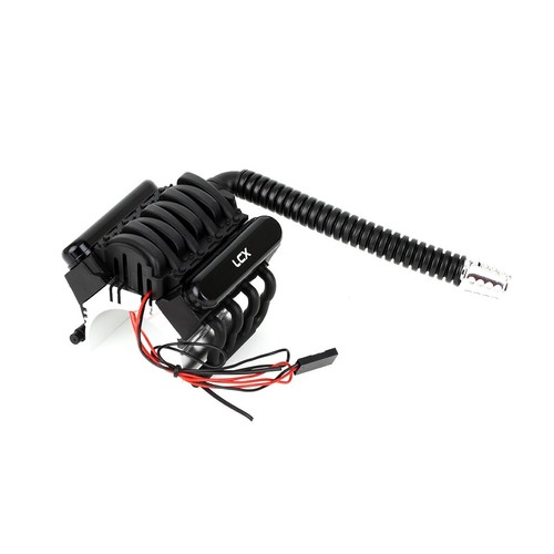 LCX Aluminum Heat Sink w/Cooling Fan for Traxxas TRX4 TRX6 Axial SCX10 II III - Picture 8 of 9