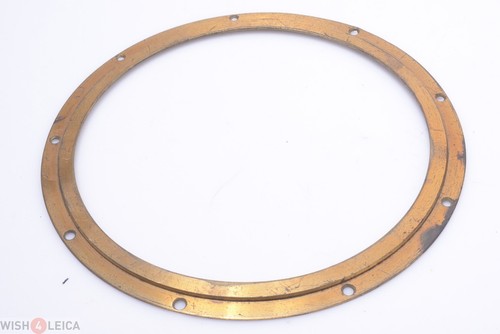 ✅ LARGE BRASS LENS RETAINING RING, ‘FLANGE’ 152MM SCREW THREAD SIZE DIAMETER - Picture 1 of 2