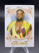 2021 Topps Heritage WWE Allen & Ginter #AG-6 Big E