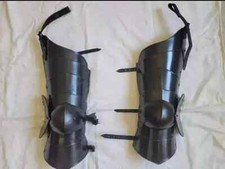 Medieval Full Leg Guard Handcraft Armor Greaves Knight Armour Costume Protection