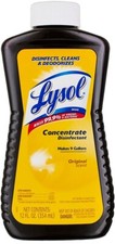 Lysol Concentrate Disinfectant, Original Scent | 12 fl oz (354 ml)