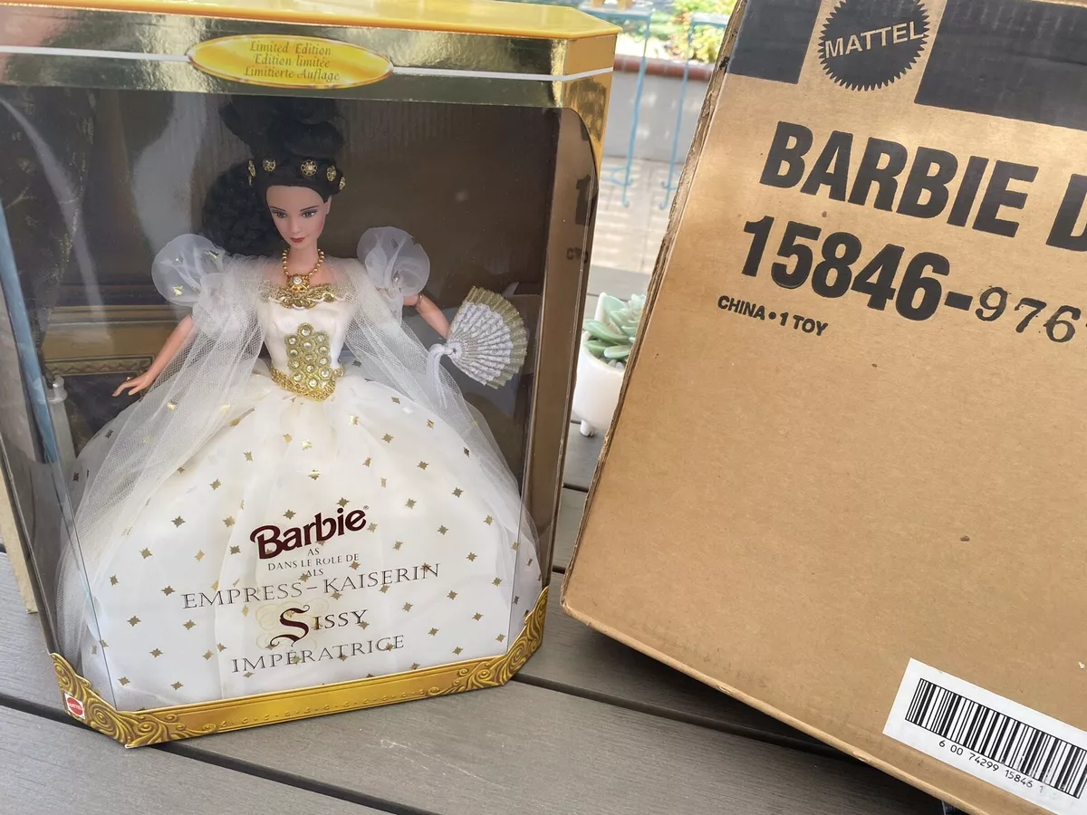 1996 NRFB Barbie Dans Le Role De Als Empress Kaiserin Sissy