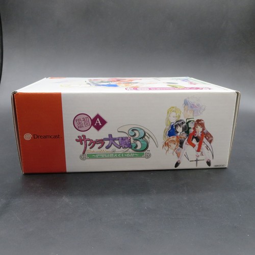 Sakura Taisen 3 Limited Edition A Dreamcast with Music Box SEALED Game Japanese - Picture 17 of 20