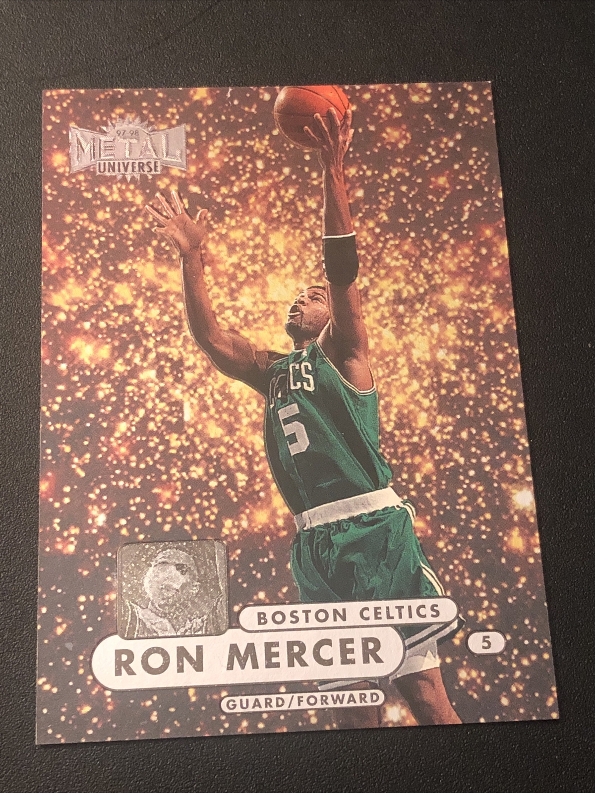 1997-98 Metal Universe Championship Ron Mercer Rookie  #81