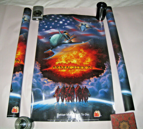 9 carteles: 3 Spider Man 2002 17/11, 3 Van Helsing 2004 20/12, 3 Armageddon 1998 - Imagen 4 de 7