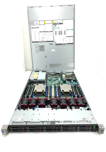 HP ProLiant DL360 Gen9 2x E5-2640V3 8-Core 2.60GHz 64GB RAM 8x 1TB 2X 146gb 3.5" - Picture 3 of 24