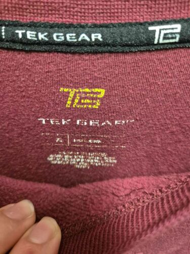 Tek Gear Maglione Pullover Donna Borgogna Manica Lunga Taglia XXL - Foto 2 di 11