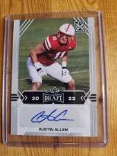 2022 Leaf Draft Auto Austin Allen Rookie Card #BA-AA1 RC