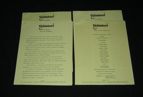 Original YELLOWBEARD Monty Python BOYLE Front & Inside Cover Signed TOMMY CHONG - Picture 5 of 10