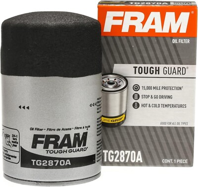 #ad Fram TG2870A Tough Guard Oil Filters Up To 10000 MI $9.30