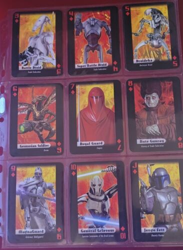 Star Wars Playing Cards in Protective Pages - Picture 6 of 8