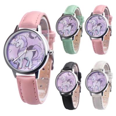 Unicorn Design Women\'s Watch - Multicolor Wondernation 14722M-40-F01 Round Unicorn LCD Dial Female  main image 4