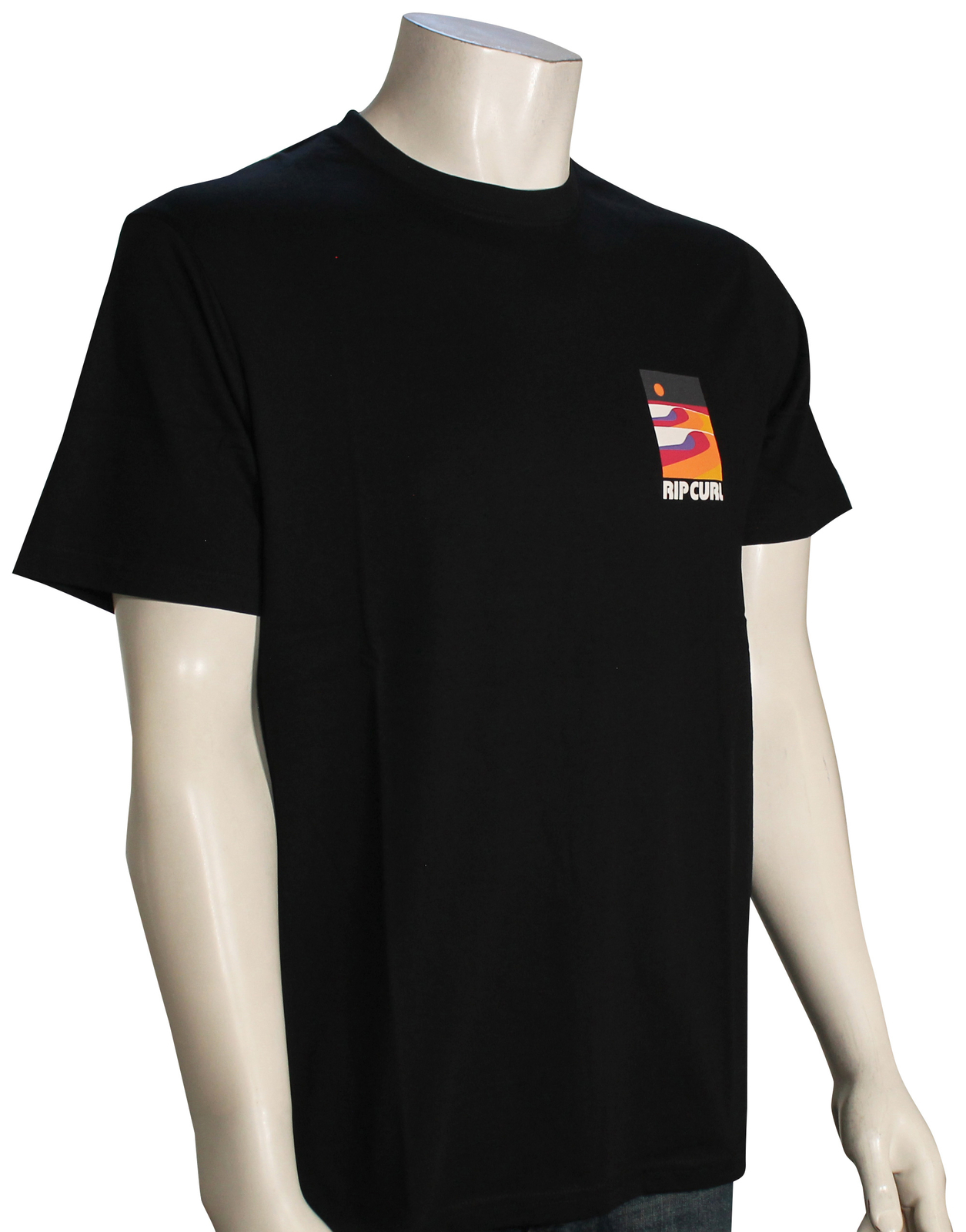 Футболка с подкладкой Rip Curl Surf Revival - Черная - Новинка