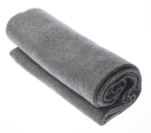 NEW Wool Blanket Outdoor Cover Military Camping Survival Warm 60"x80" 2lbs Large - Picture 4 of 4