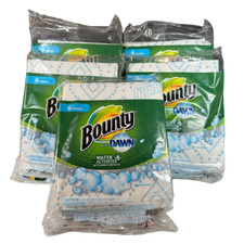 5 Packs Bounty with Dawn Travel Size Paper Towels (6-2 ply/each) Discontinued