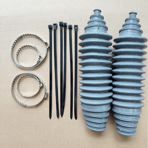 2Set Universal Silicone Rack Steering Boot Gaiter And Pinion Boot Gaiter Kit - Picture 25 of 27