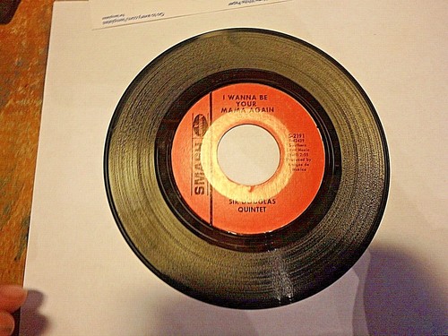 6B-vintage 45 RPM Smash record- sir douglas quintet- mendocino G-VG - Picture 2 of 2