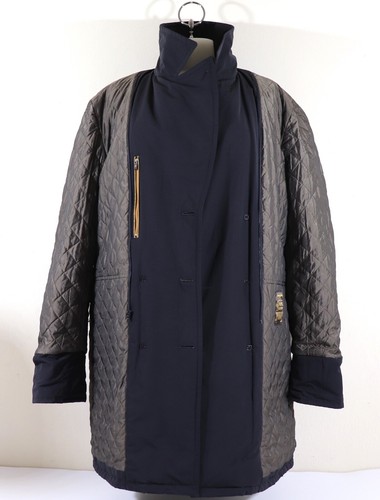 MOORER Erbsenmantel Jacke zweireihig Herren marineblau Größe EU 54 E.U.C - Bild 6 von 12