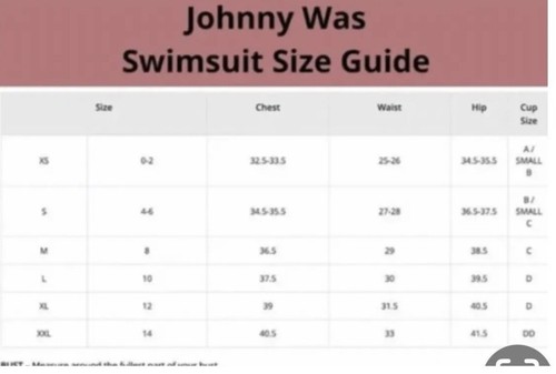 BRAND NEW Johnny Was Red Geo Flounce Bikini High Waist Swimsuit Sz S - Picture 11 of 11